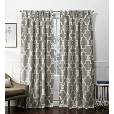 27x96 Velvet PP Pinch Pleat Curtain Panel Blush Exclusive Home Curtains 27x96 Velvet PP Pinch Pleat Curtain Panel Blush Exclusive Home Curtains